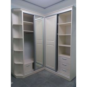 Dulap colt - bej Acasa la comanda design individual pret accesibil, livrare , credit , transfer, mobila moderna