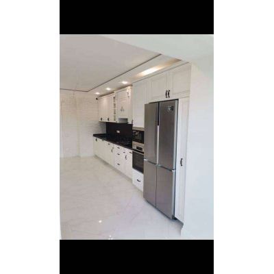 современная кухня - встроенный холодильник Главная на заказ по индивидуальному дизайну доступная цена, современная мебель, в ...