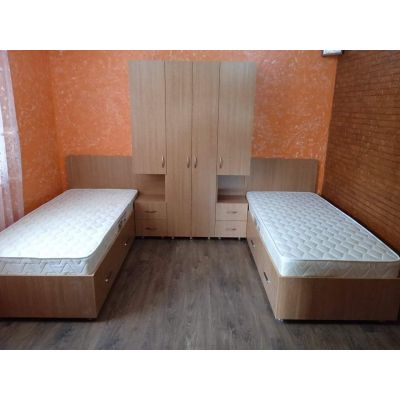 pat dublu cu dulapuri Acasa la comanda design individual pret accesibil, livrare , credit , transfer, mobila moderna