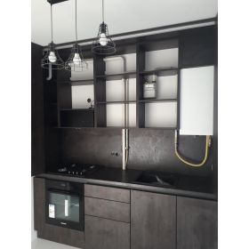 bucatarie mica - model 2023 negru Acasa la comanda design individual pret accesibil, livrare , credit , transfer, mobila mo...